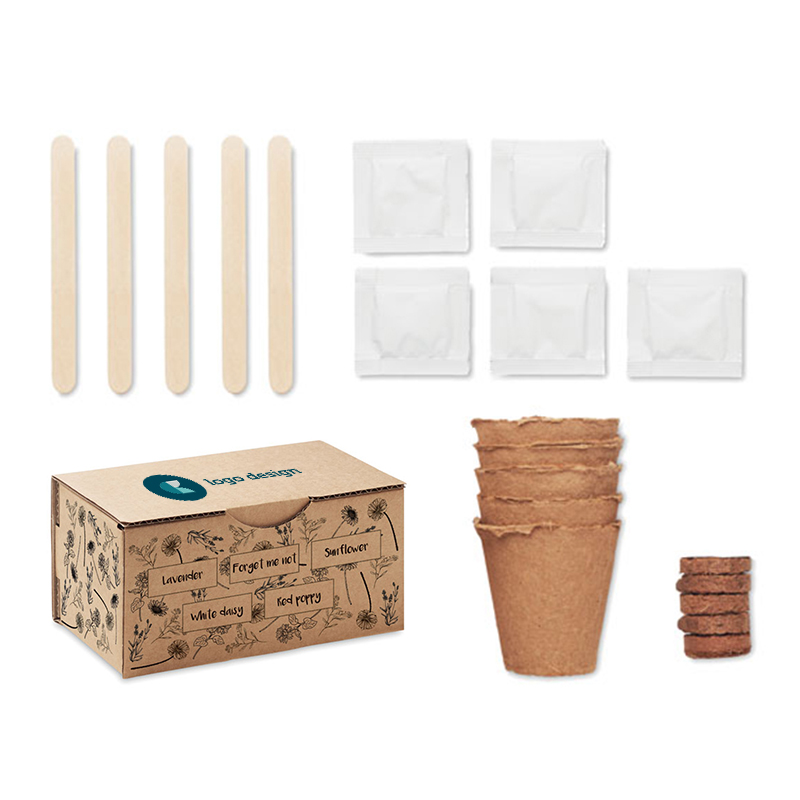 Blomsterdyrkningssæt